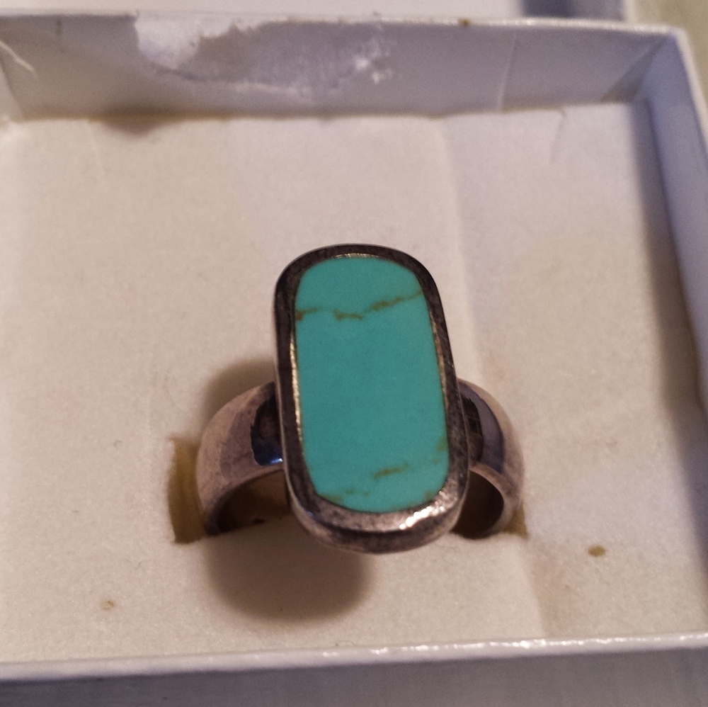 Sterling Silver Turquoise Ring